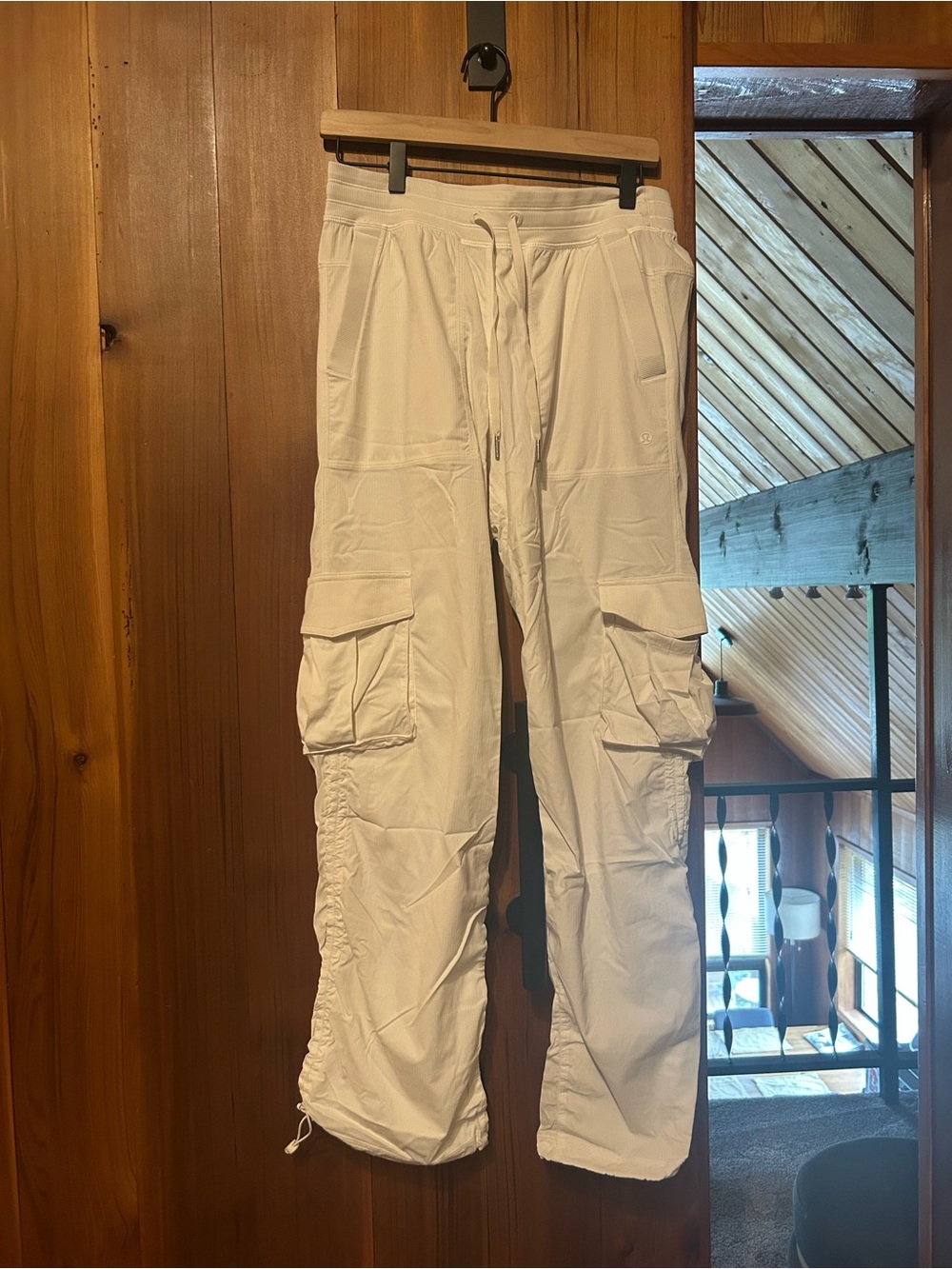 Lululemon Dance Studio Cargo Pants in white